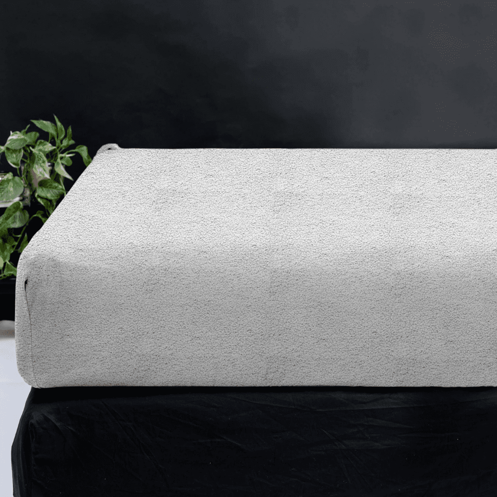 Sleeps Teddy Hoeslaken Grijs – 180 x 200 cm - Afbeelding 3