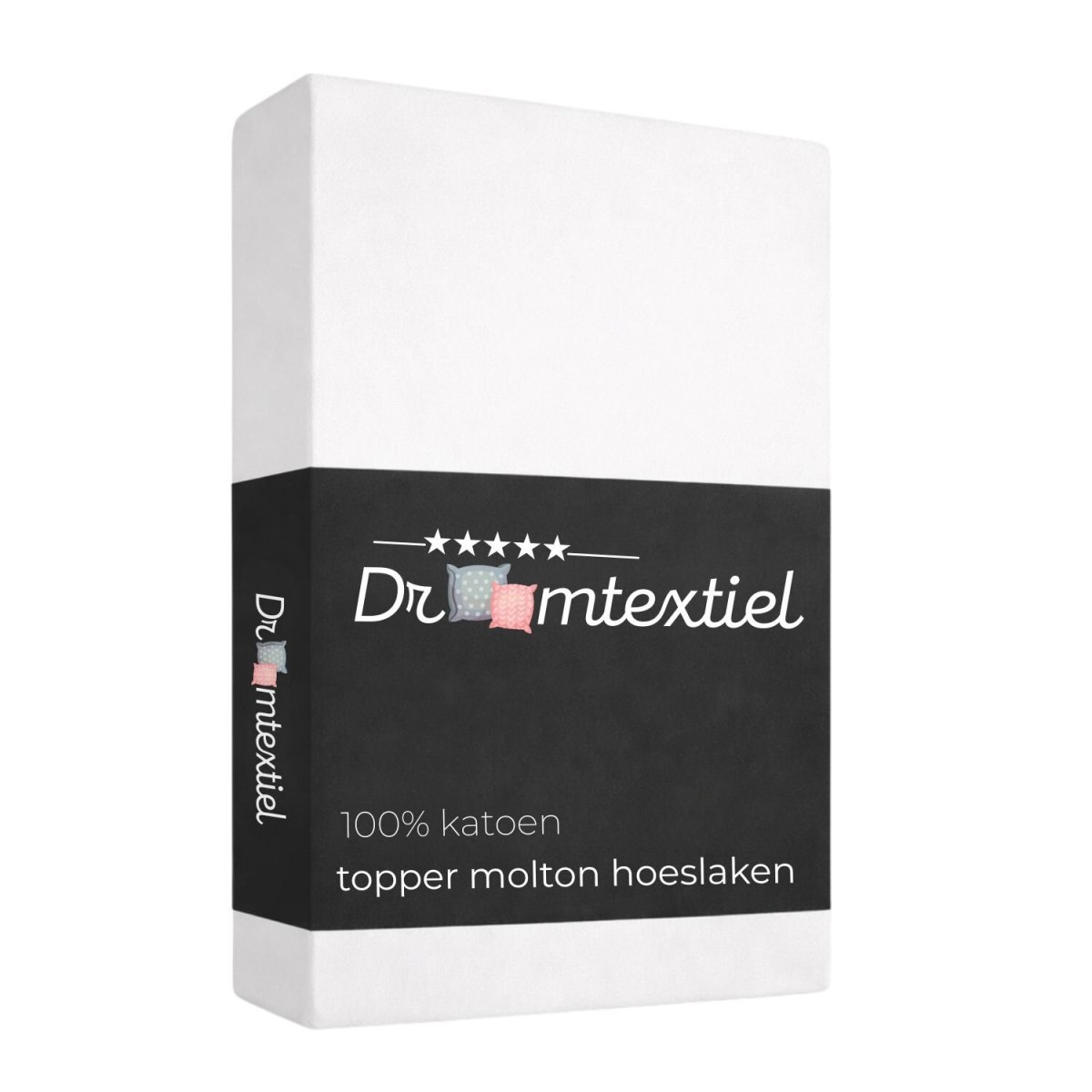 Droomtextiel Topper Molton Hoeslaken – 70 x 200 cm – 100% Katoen - Afbeelding 4