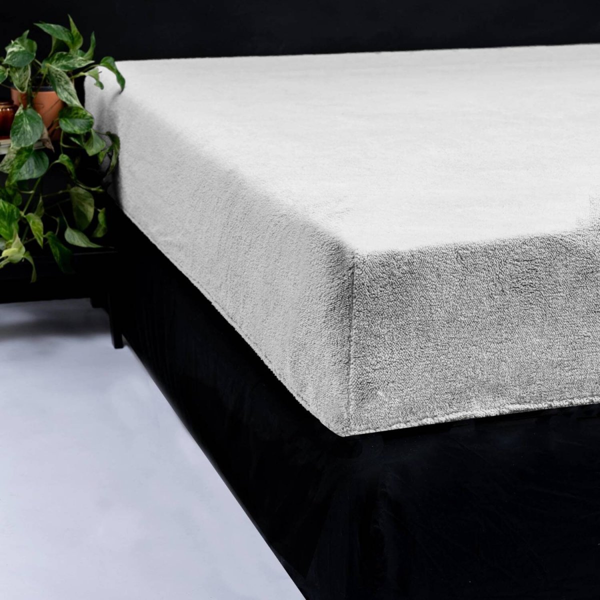 Sleeps Teddy Hoeslaken Grijs – 180 x 200 cm - Afbeelding 2