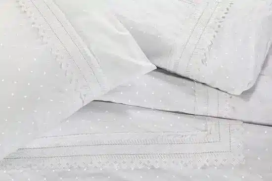 Papillon Dekbedovertrek Parma Broderie Wit – 240-200/220 cm - Afbeelding 3