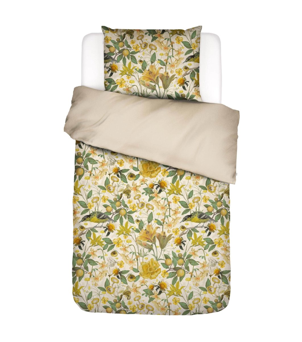 Essenza Dekbedovertrek(set) Lisa Yellow Silk - Afbeelding 6