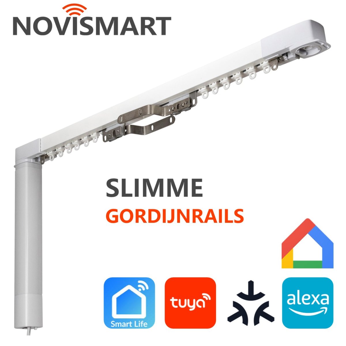 Elektrische Gordijnrails Wifi | Novismart - Afbeelding 2