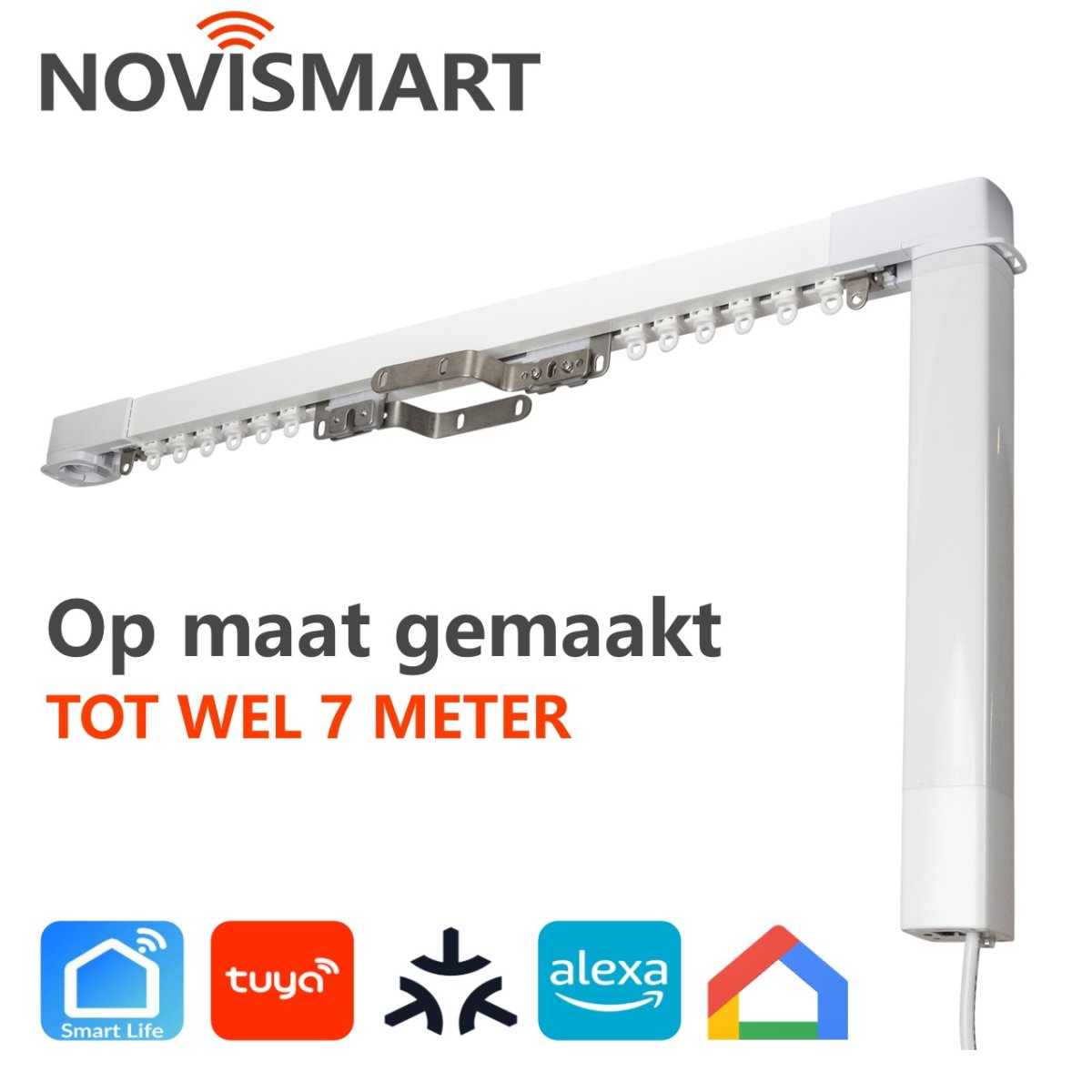 Elektrische Gordijnrails Wifi | Novismart - Afbeelding 3