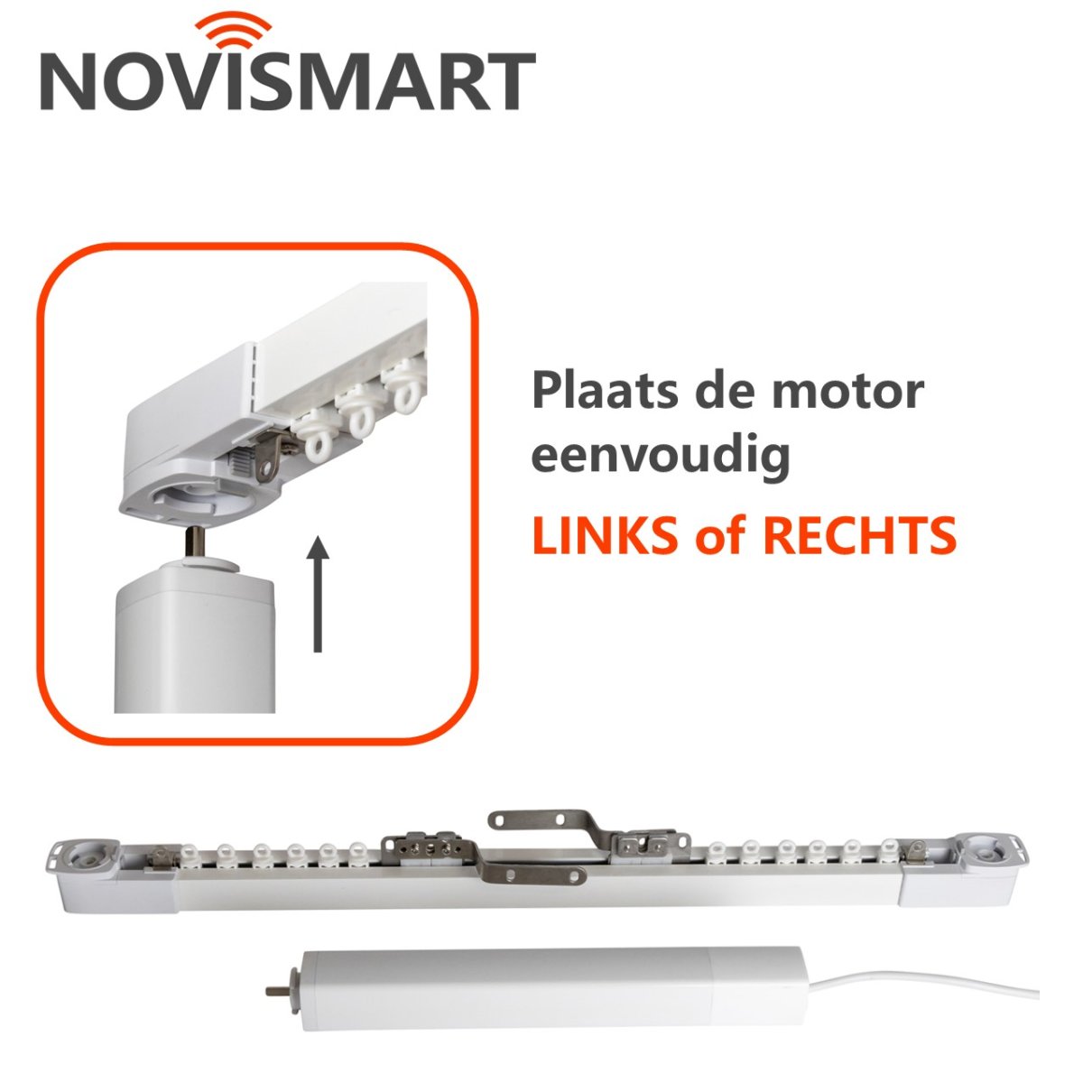 Elektrische Gordijnrails Wifi | Novismart - Afbeelding 7