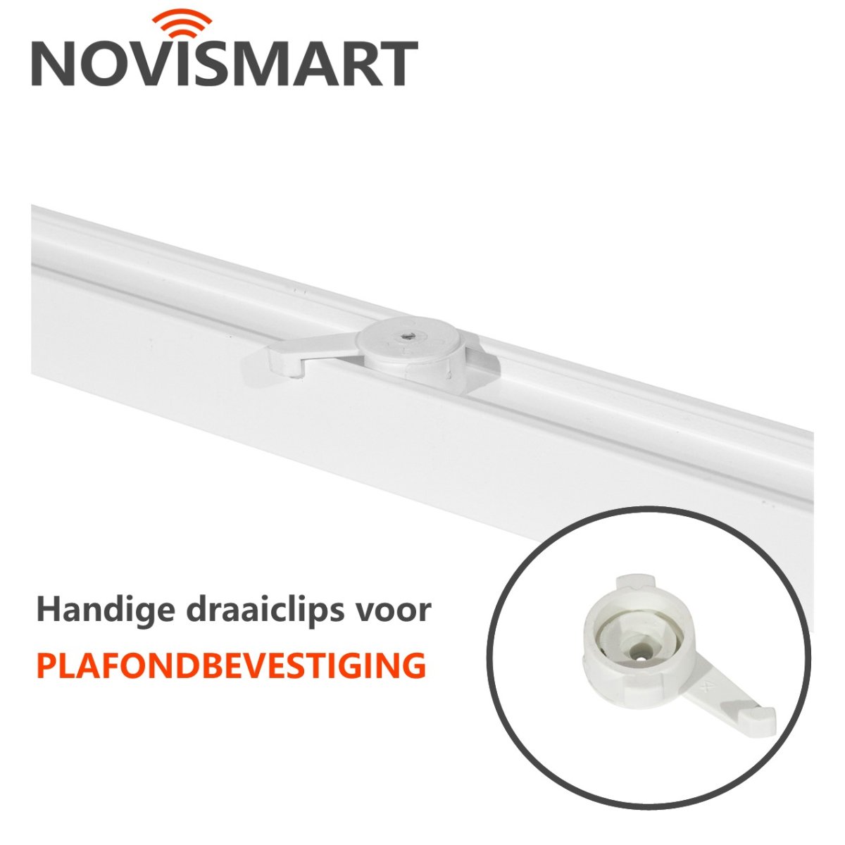 Elektrische Gordijnrails Wifi | Novismart - Afbeelding 5