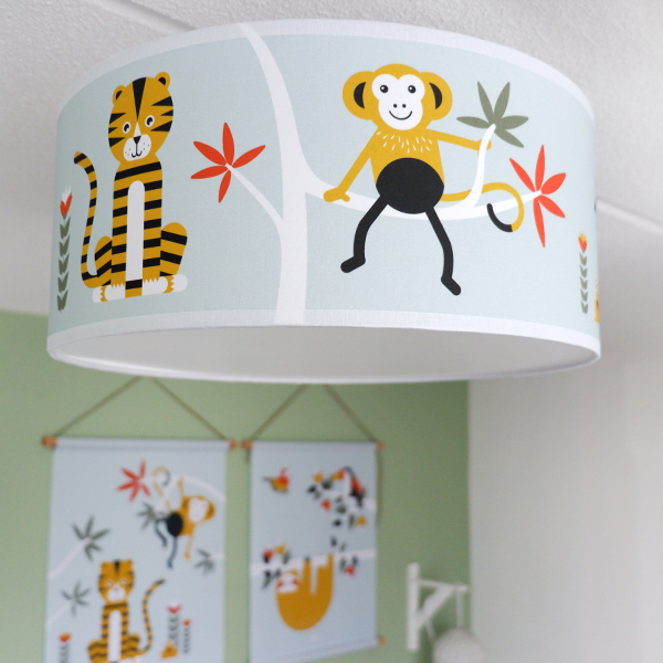 Plafondlamp Jungle | old green - Afbeelding 2