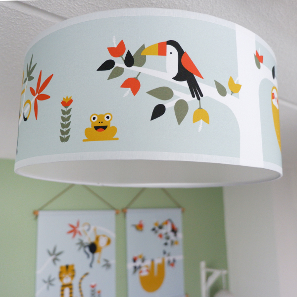 Plafondlamp Jungle | old green - Afbeelding 3