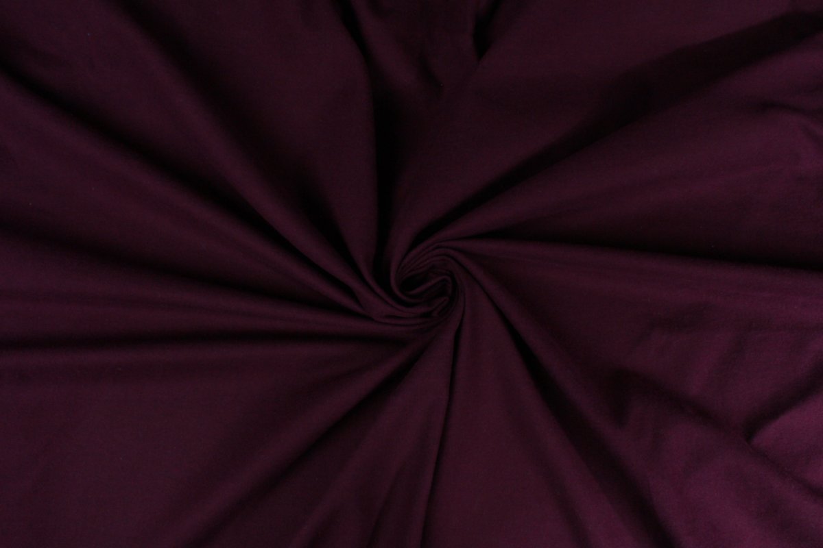 Hoeslaken flanel – 100% katoen – 140×200 – aubergine - Afbeelding 4