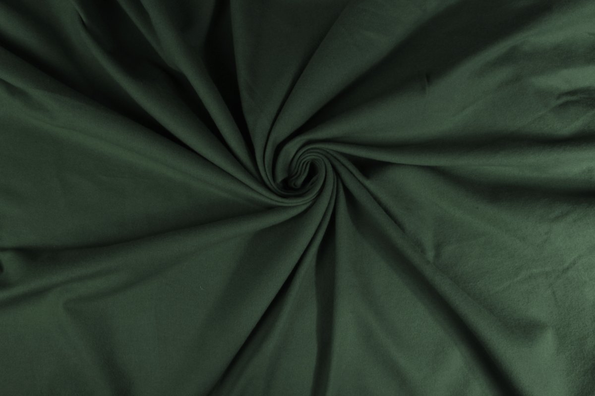 Hoeslaken Jersey – 100% katoen – 160×200 – donker groen - Afbeelding 4