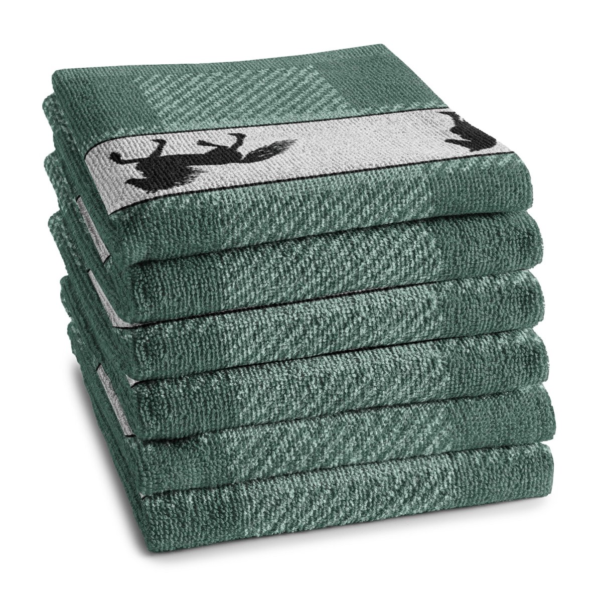 DDDDD Keukendoek Shanti Green - Afbeelding 2