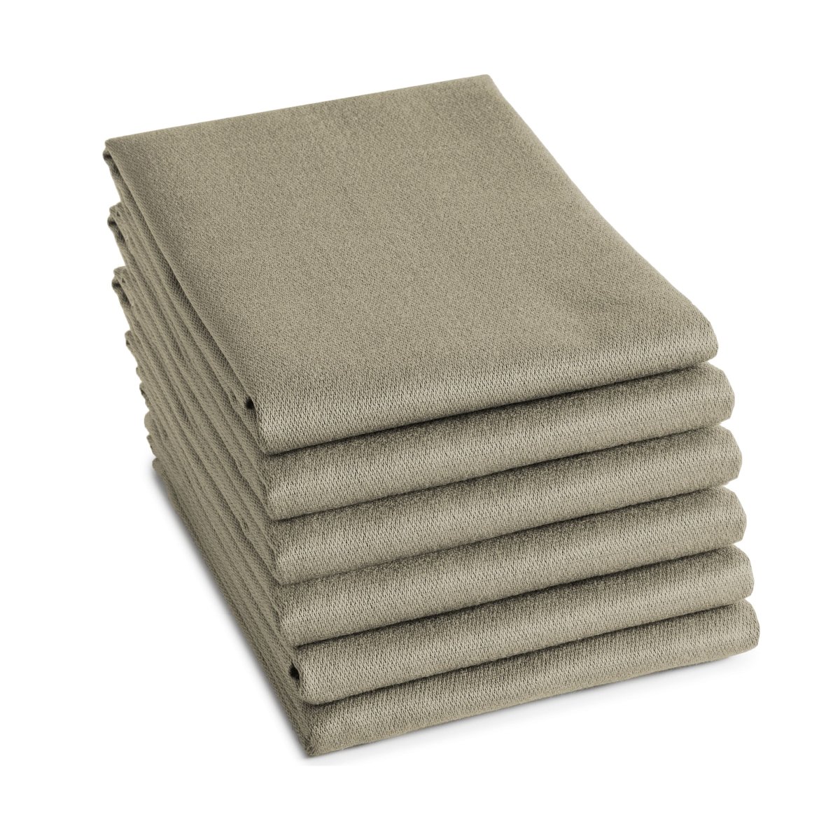 DDDDD Theedoek Logo Taupe - Afbeelding 2
