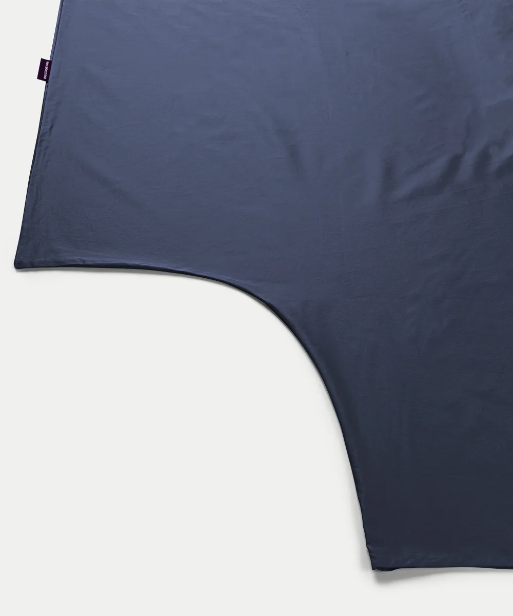 Dekbedovertrekset & Hoeslaken Satijn Harbour Blue - Afbeelding 5