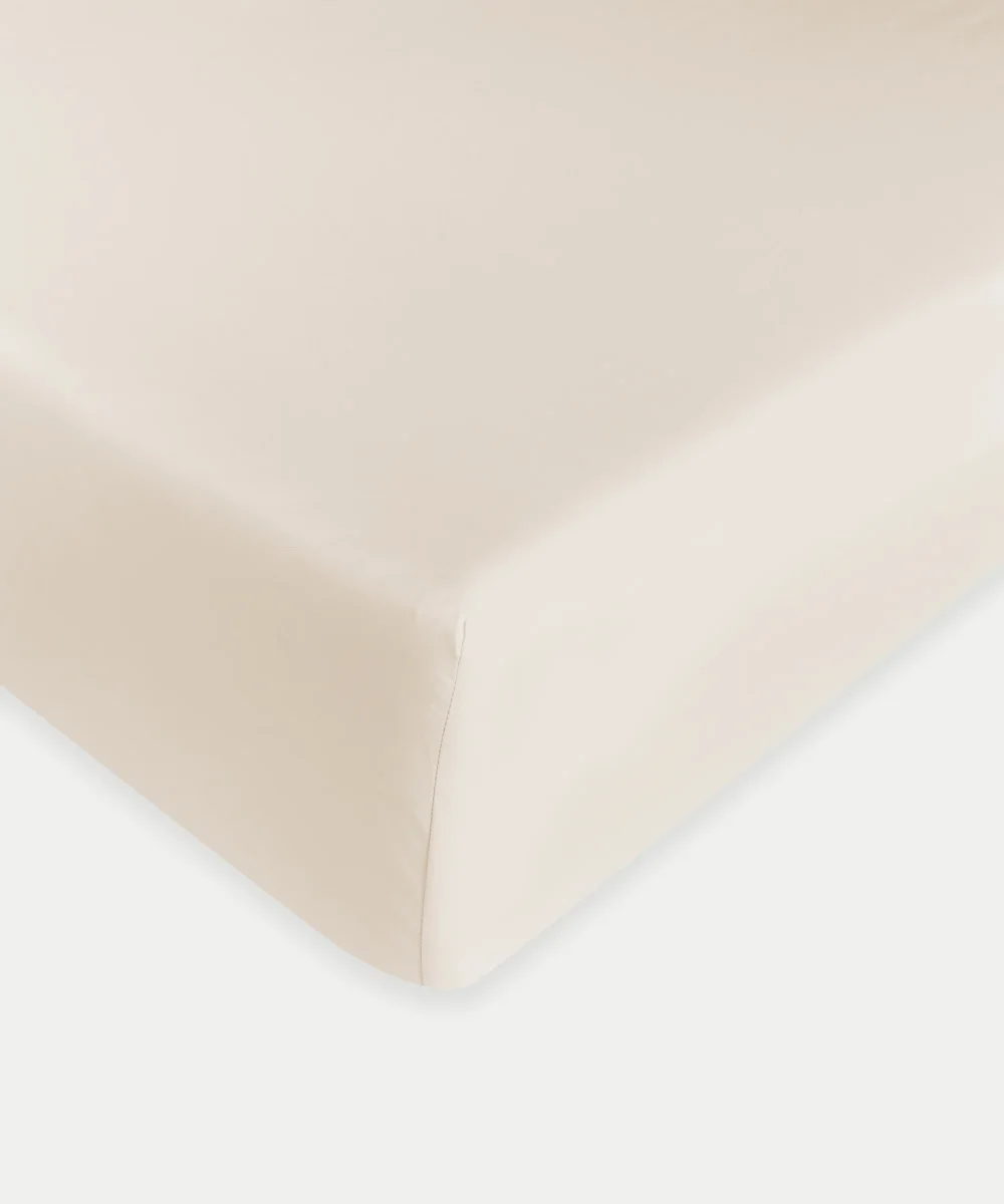 Dekbedovertrekset & Hoeslaken Percal Chalk White - Afbeelding 8