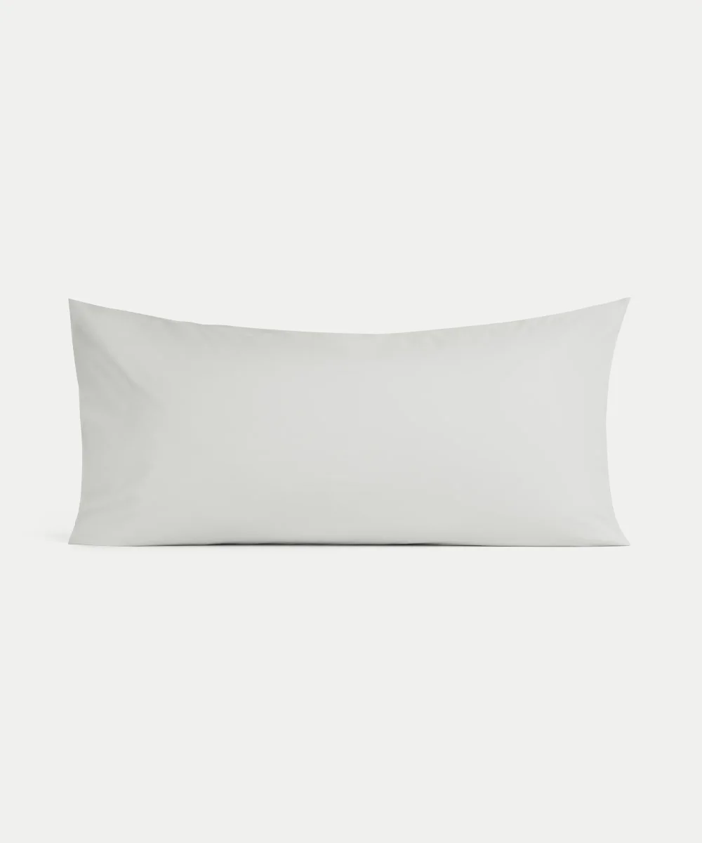 Kinderkussensloop Egyptisch katoen 400TC Percal Silver Grey - Petit Hôtel - Afbeelding 2