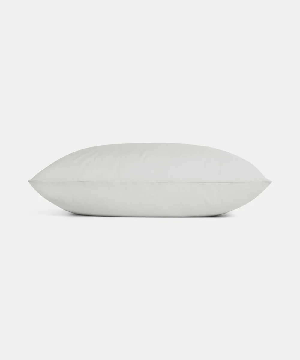 Kinderkussensloop Egyptisch katoen 400TC Percal Silver Grey - Petit Hôtel - Afbeelding 4