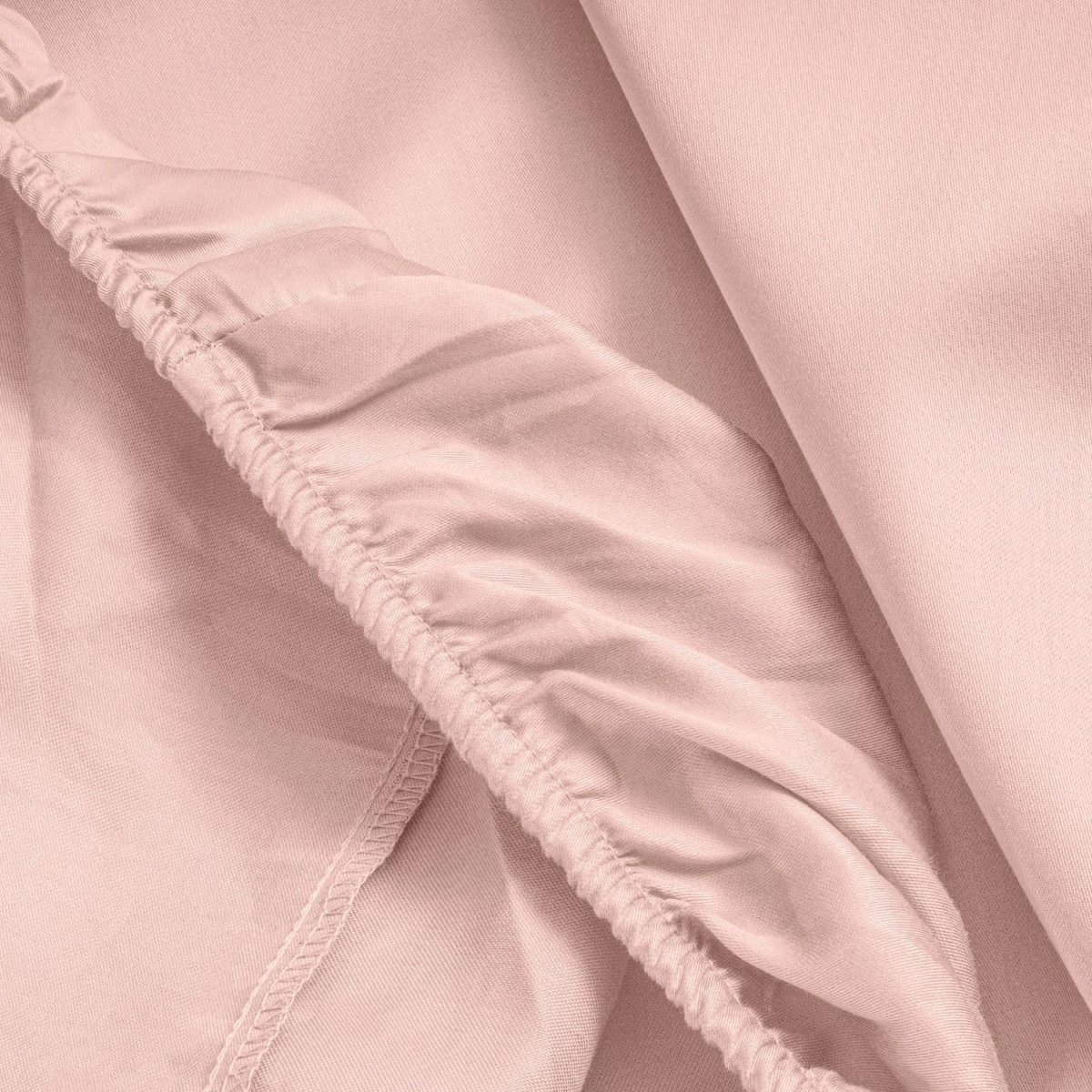 Primaviera Split-Topper Hoeslaken Katoen-Satijn -180×220 cm – Roze - Afbeelding 6
