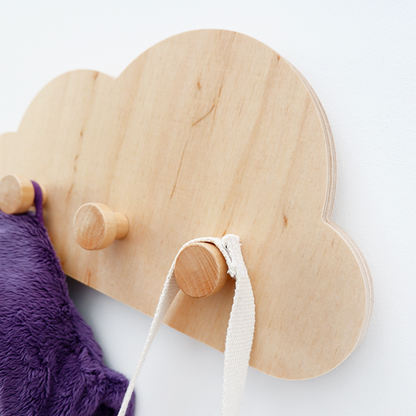 Kapstok Wolk | hout - Afbeelding 3