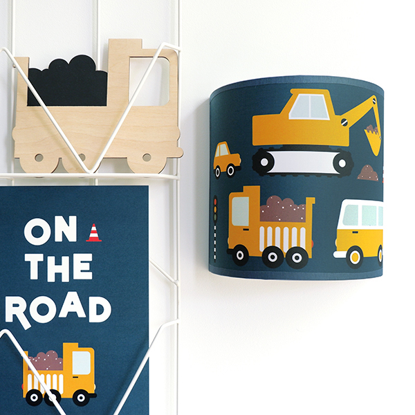 Wandlamp On the Road | donker blauw - Afbeelding 2