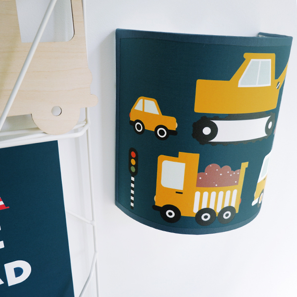 Wandlamp On the Road | donker blauw - Afbeelding 3
